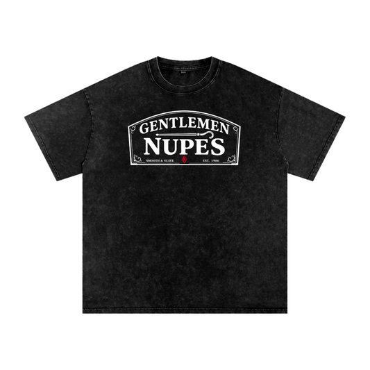 AGP Gentlemen Nupes Snow Washed Oversized Cotton T-Shirt